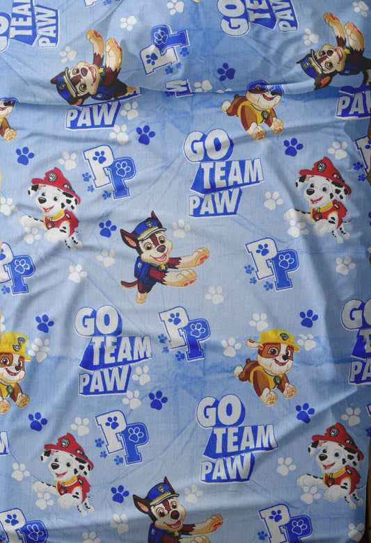 Baby Kids Air-Con Room Quilt & Pillow Set – All Stars -Blue Edition