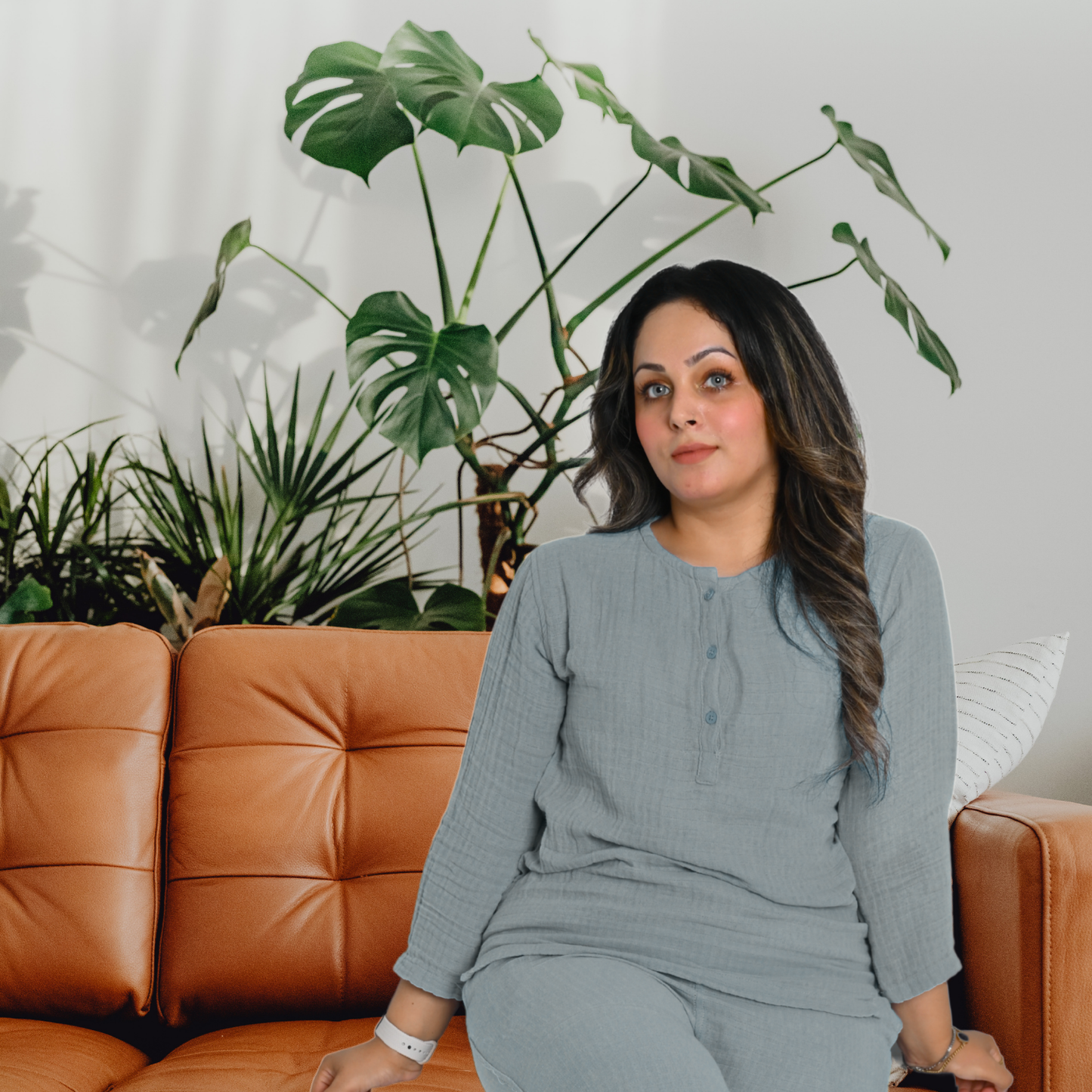 Women Casual Wear Airy Muslin CO-ORD Set