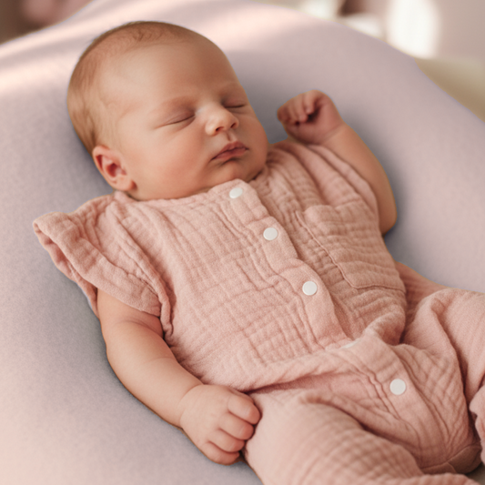 Baby Romper – 100% Organic Cotton Muslin Pack of 2