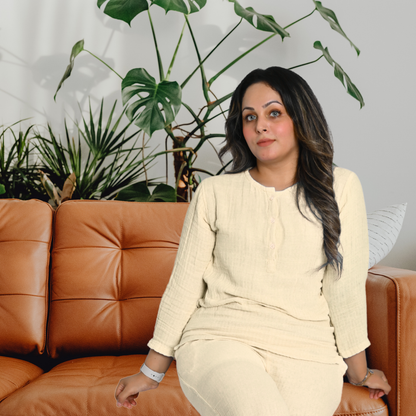 Women Casual Wear Airy Muslin CO-ORD Set