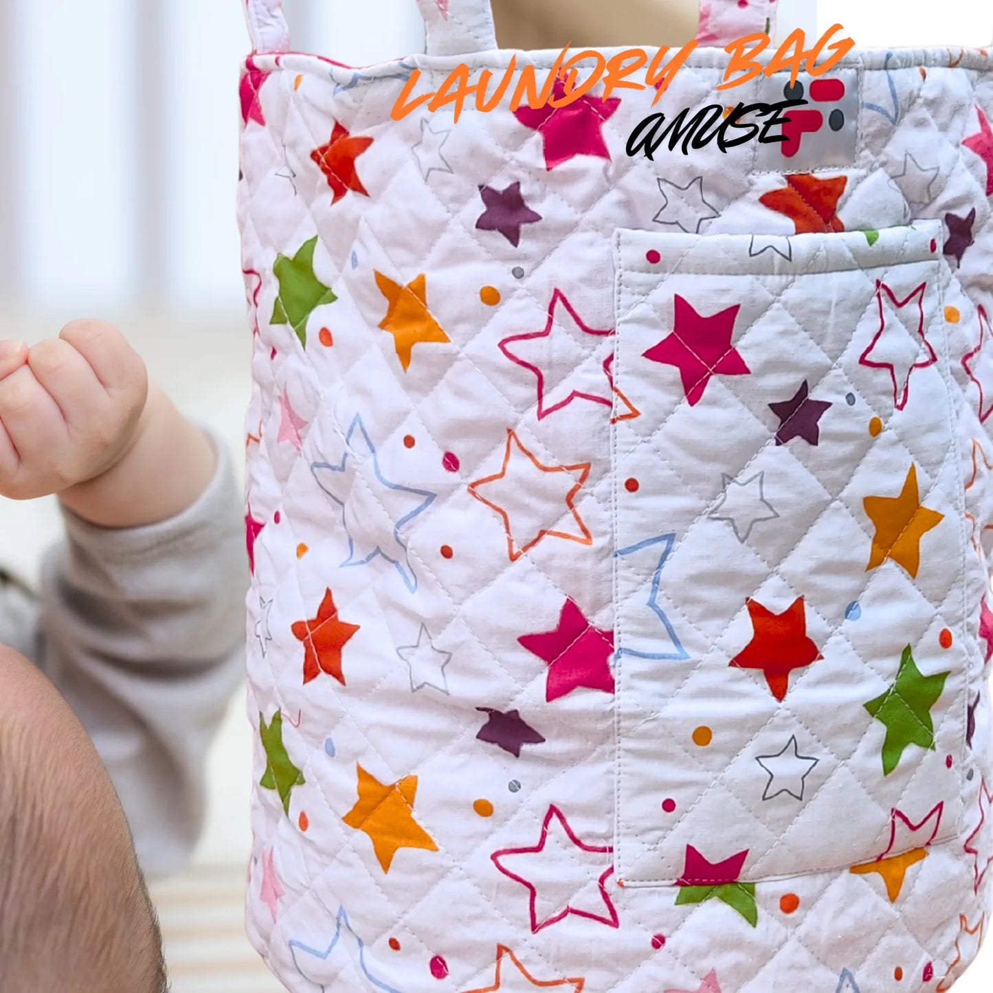 Nursery Laundry Bag – Premium Quality Fabric