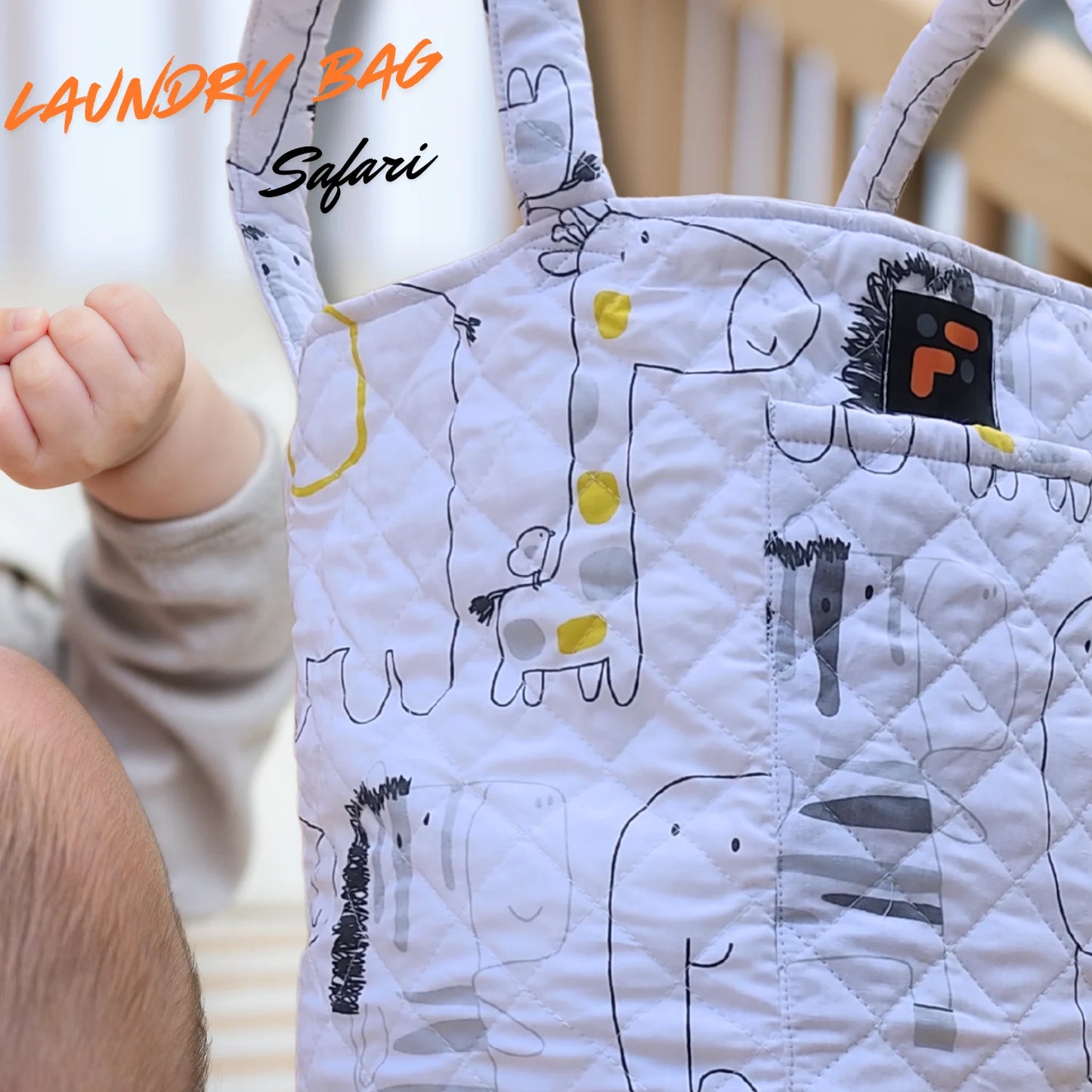 Nursery Laundry Bag – Premium Quality Fabric