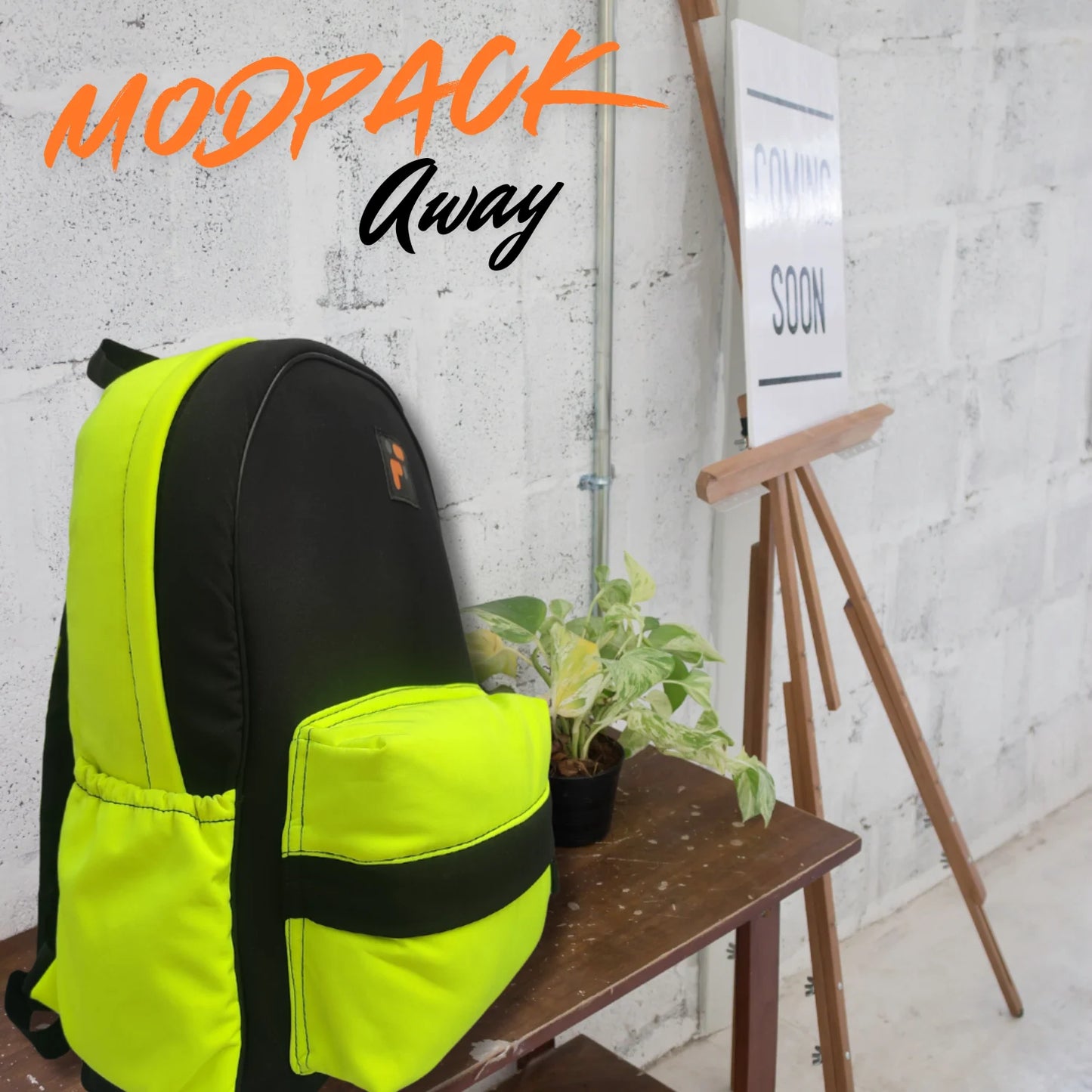 Modpack-Fleece Fabric Backpack Bag