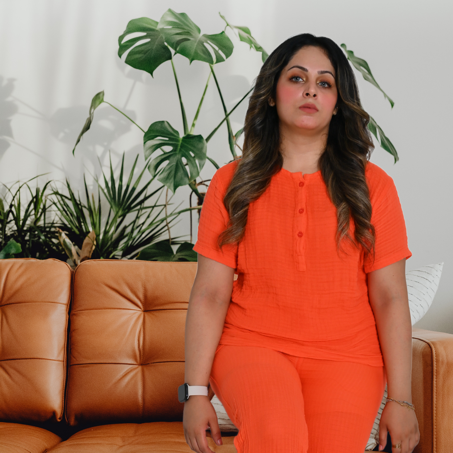 Women Casual Wear Airy Muslin CO-ORD Set