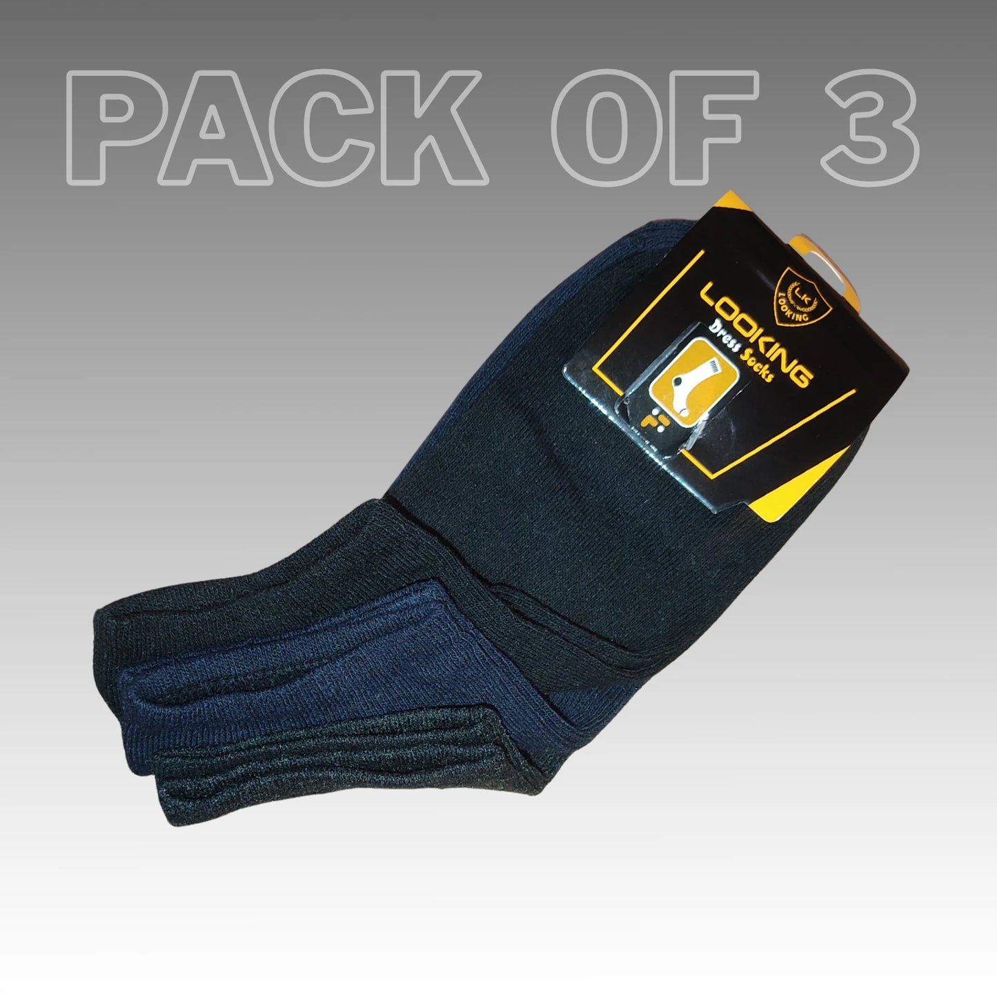Premium ankle Socks – Pack of 3 Pairs