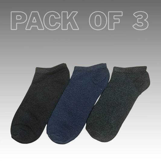 Premium ankle Socks – Pack of 3 Pairs